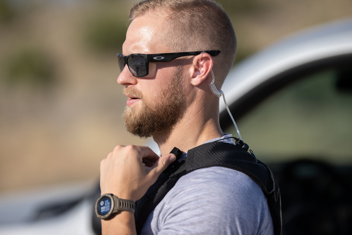 Tactical Mic & Earpiece Kit - Hardwired Harris: XL-150/P, XG-100/P, XL-185/P/Pi, XL-200/P/Pi, XL-400