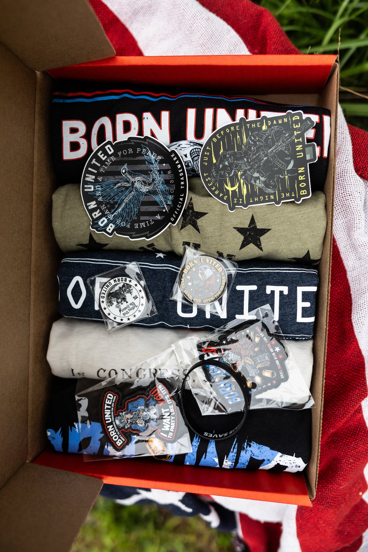 Born United Patriot Box