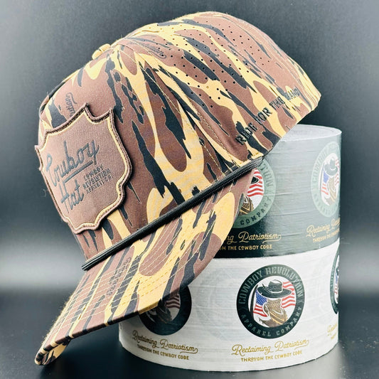 Atakapa Camo - Swampland Patch “Cowboy Hat”