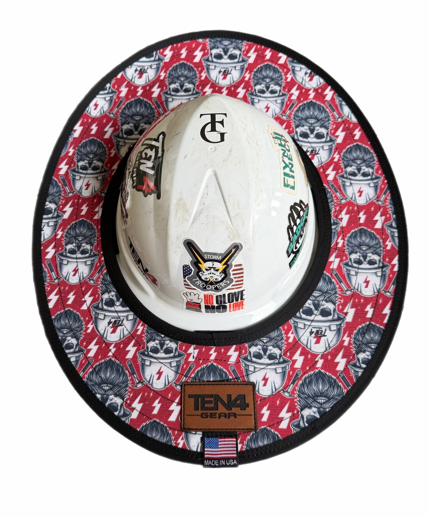 The Hoss Hard Hat Sun Shade Visor – Water-Resistant Worksite Visor for Full Brim & Kask Hard Hats