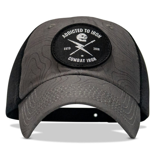Addicted To Iron Patch Tactical Ripstop Mesh Snapback Hat