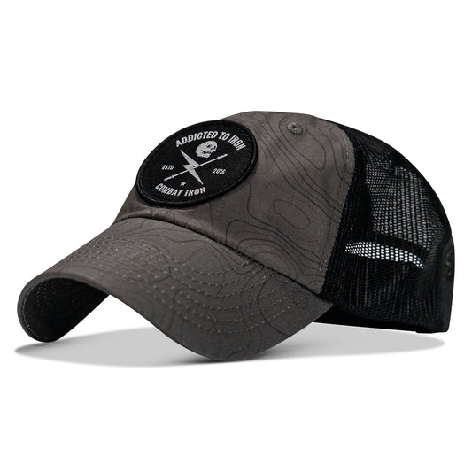 Addicted To Iron Patch Tactical Ripstop Mesh Snapback Hat
