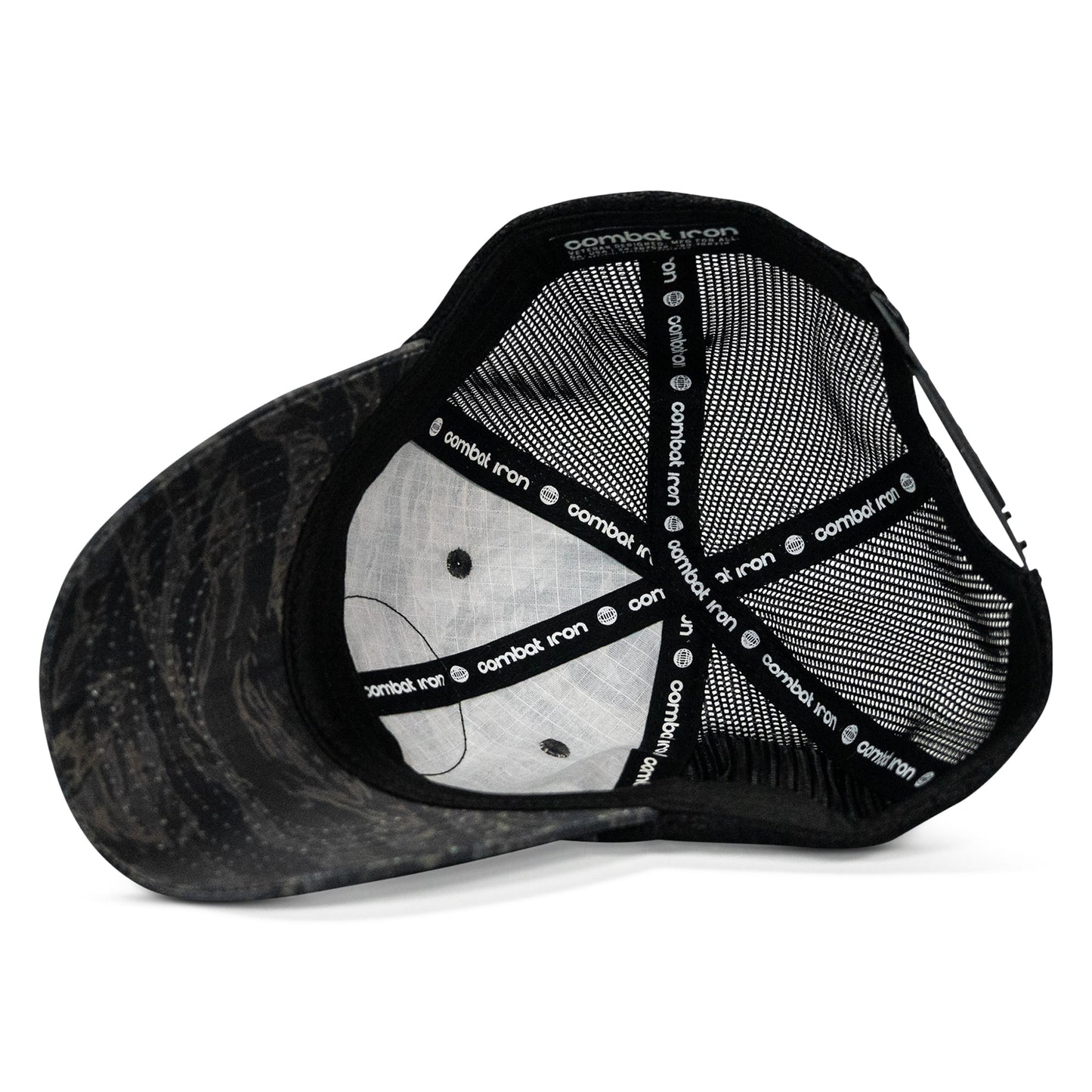 Addicted To Iron Patch Tactical Ripstop Mesh Snapback Hat