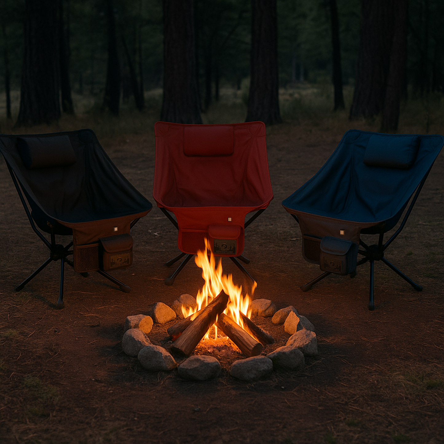 The Beck Chair - Ultra-Portable Heated Camping Chair