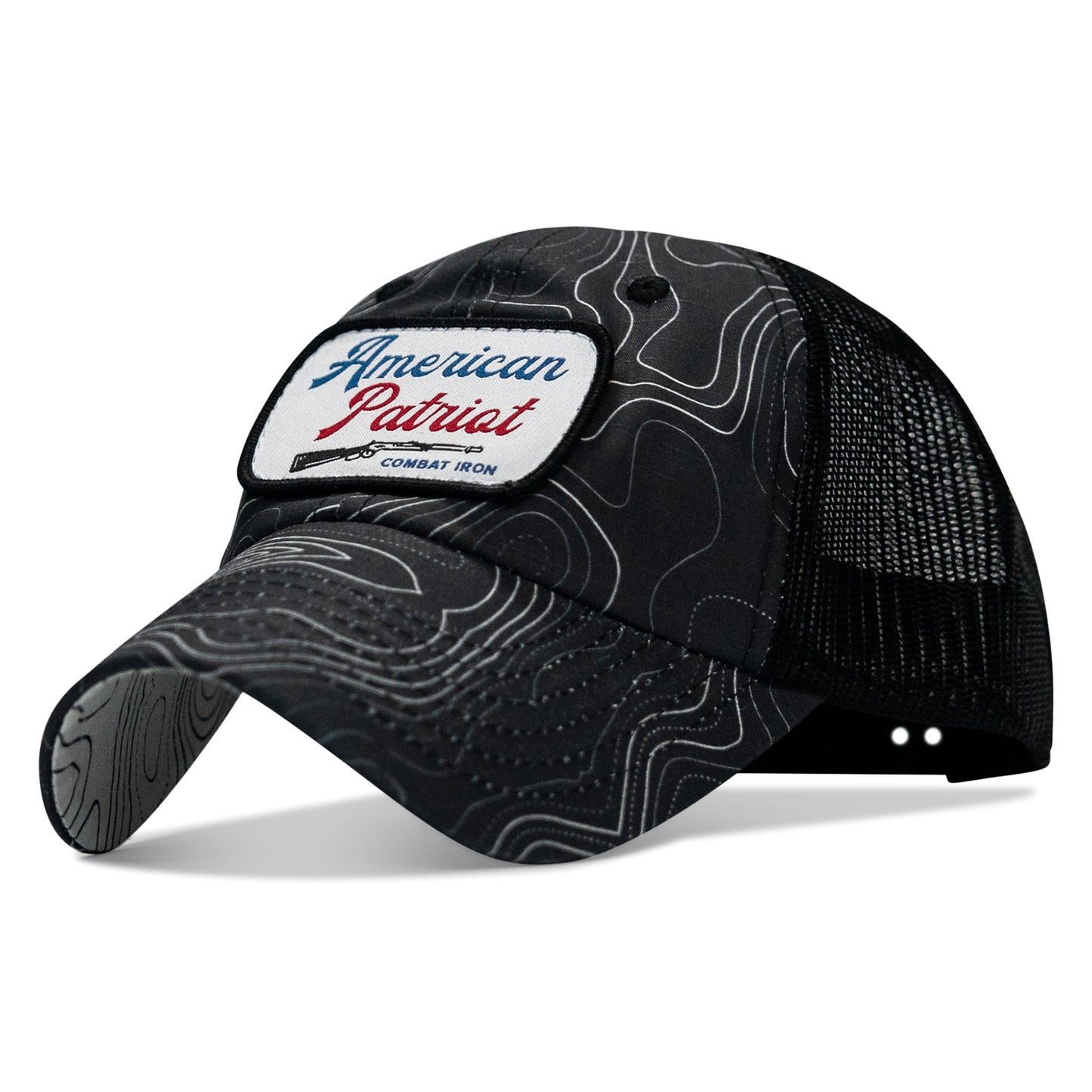 American Patriot Patch Tactical Ripstop Mesh Snapback Hat