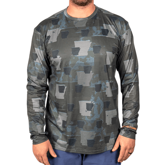 Arkansas Camo - Long Sleeve Shirt