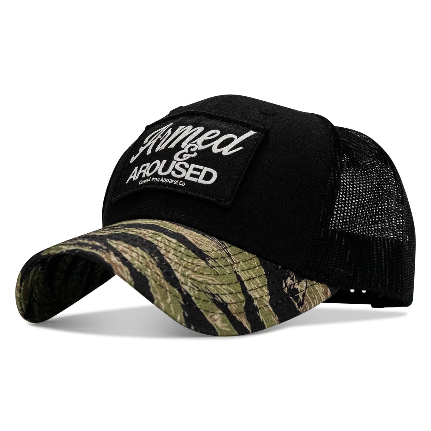 Armed & Aroused Patch Original Ripstop Snapback Hat