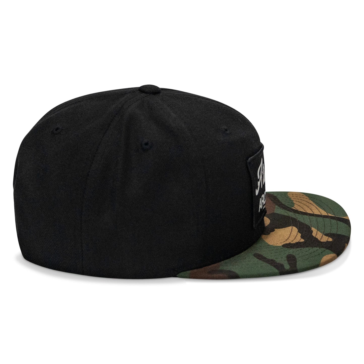 Armed & Aroused Patch Flatbill Snapback Hat