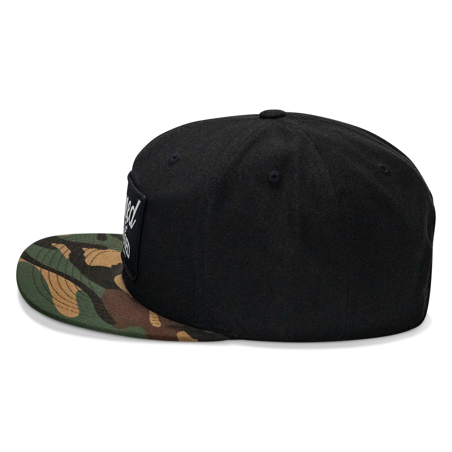 Armed & Aroused Patch Flatbill Snapback Hat