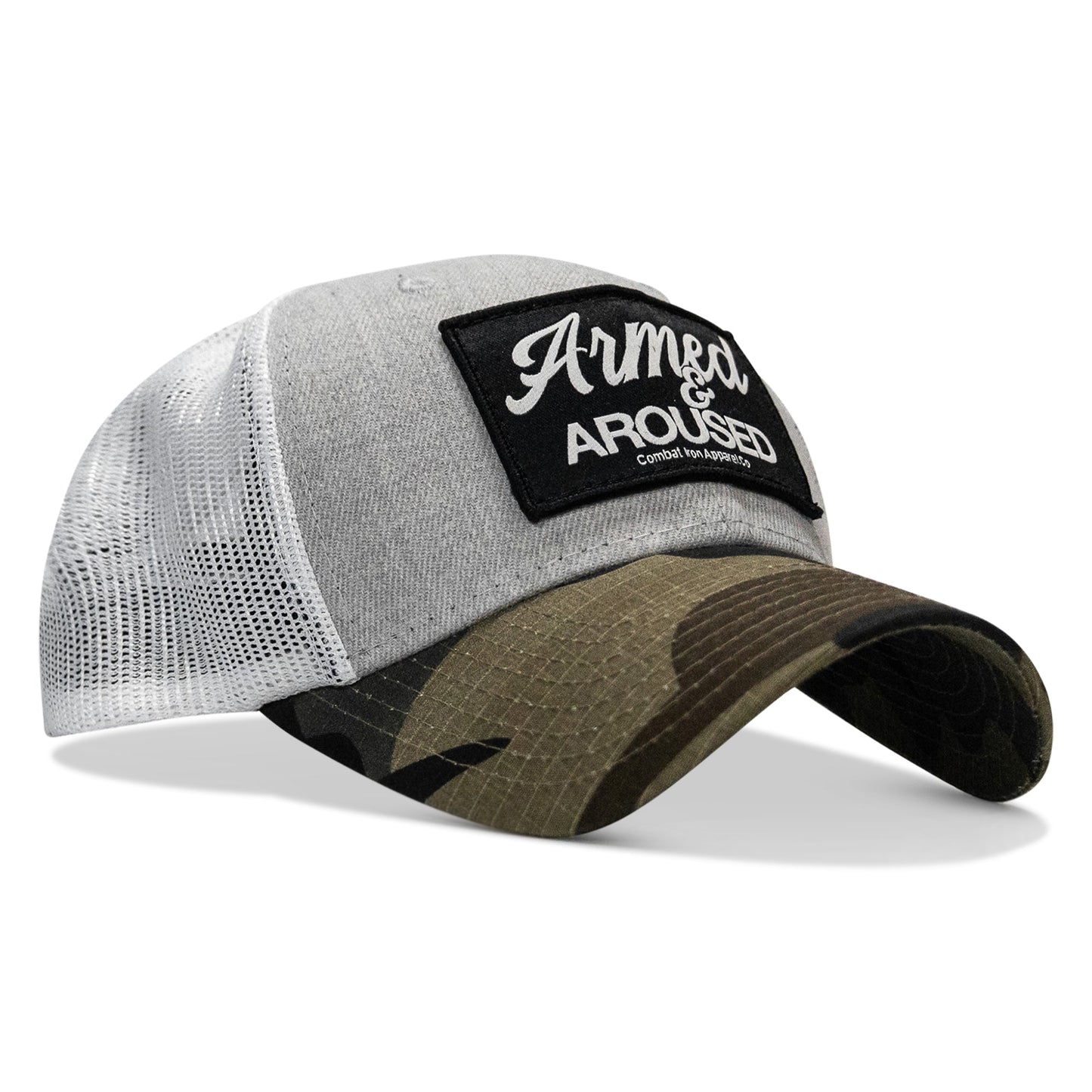 Armed & Aroused Patch Original Ripstop Snapback Hat