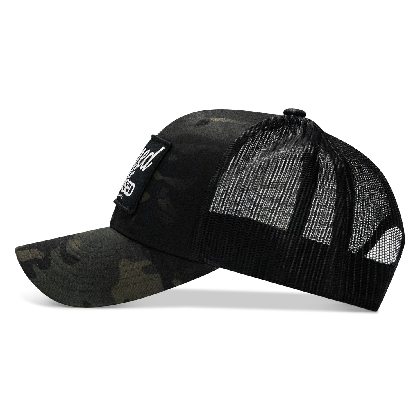 Armed & Aroused Patch Snapback Hat