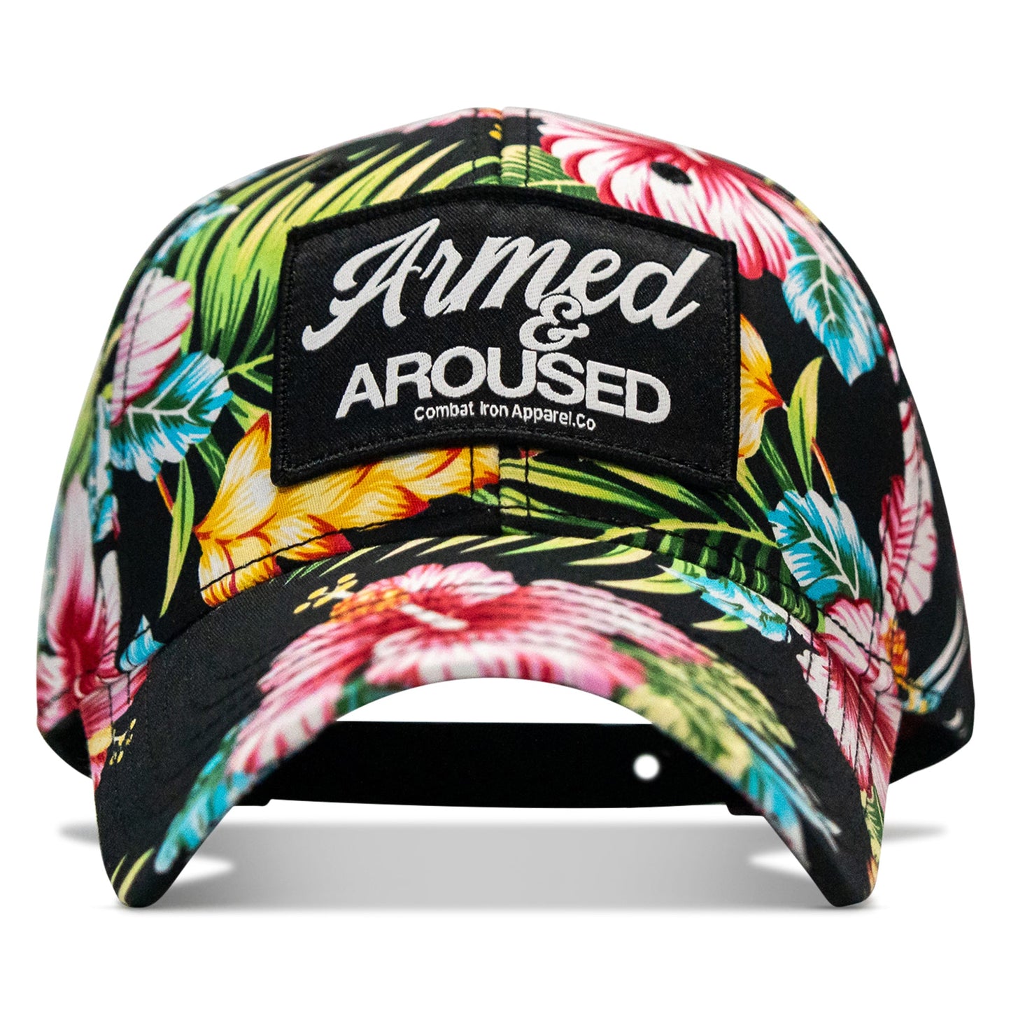 Armed & Aroused Patch Snapback Hat