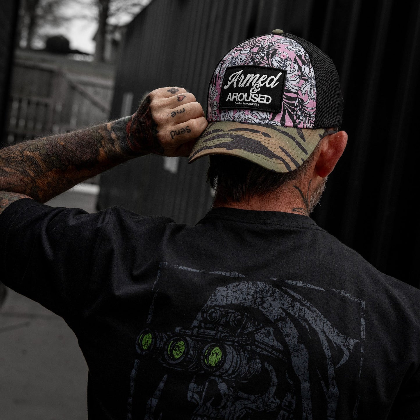 Armed & Aroused Patch Original Ripstop Snapback Hat