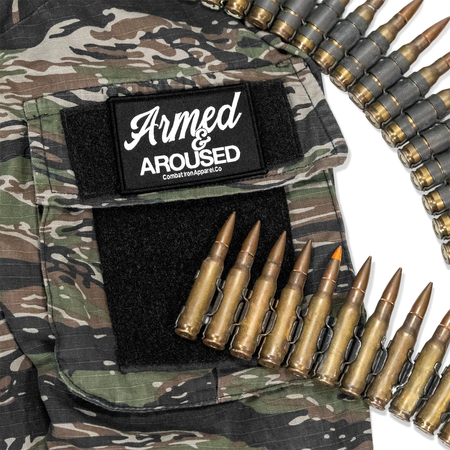 Armed & Aroused Velcro Patch
