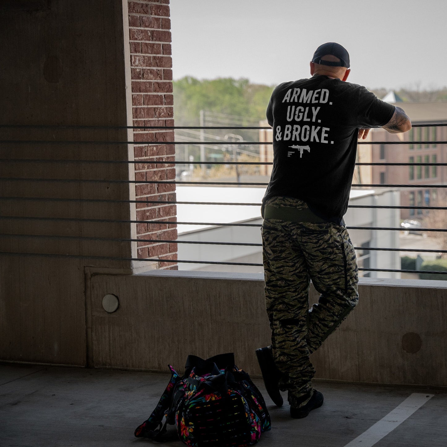 Armed. Ugly. & Broke. Men's T-Shirt