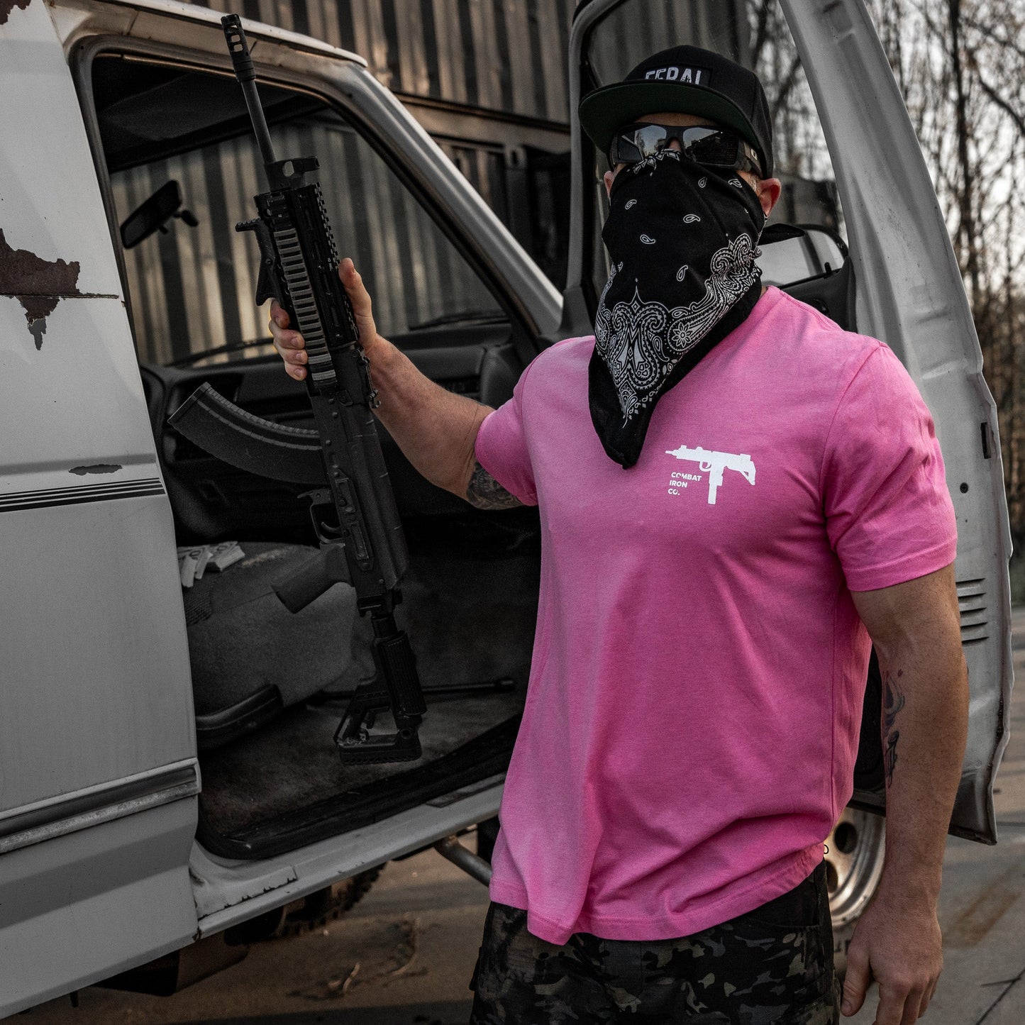 Armed. Ugly. & Broke. Men's T-Shirt