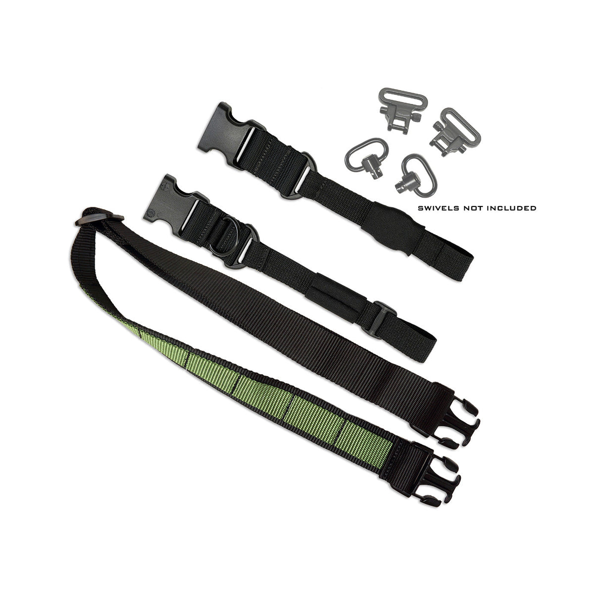 AR Tactical Rifle Sling – Quick-Adjust 1 or 2-Point for AR-10 & AR-15