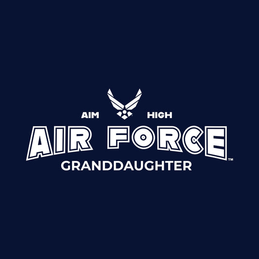 Air Force Granddaughter T-Shirt (Navy)