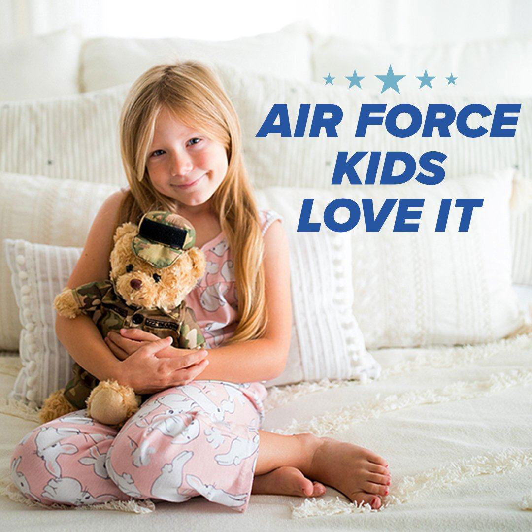 Air Force Teddy Bear Personalized Bundle