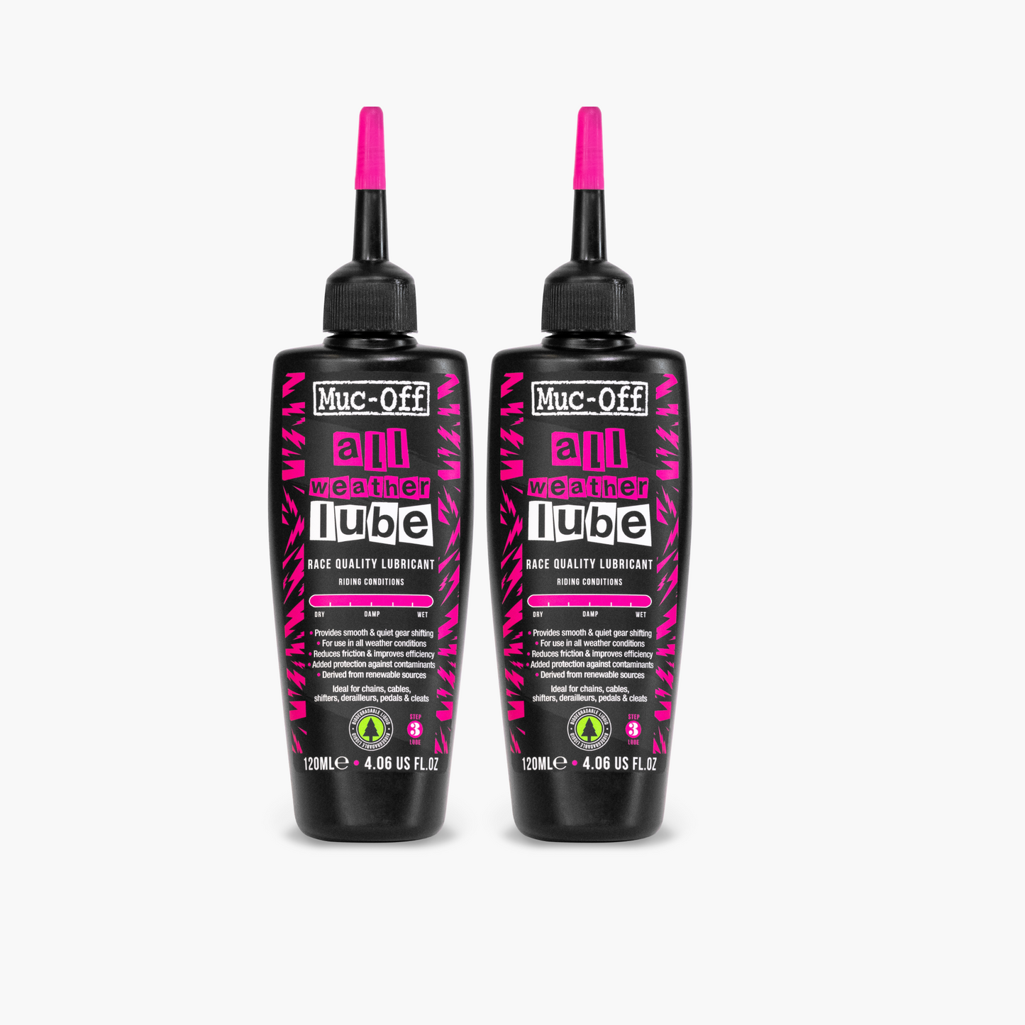 2 x All Weather Lube - 4.1 fl oz