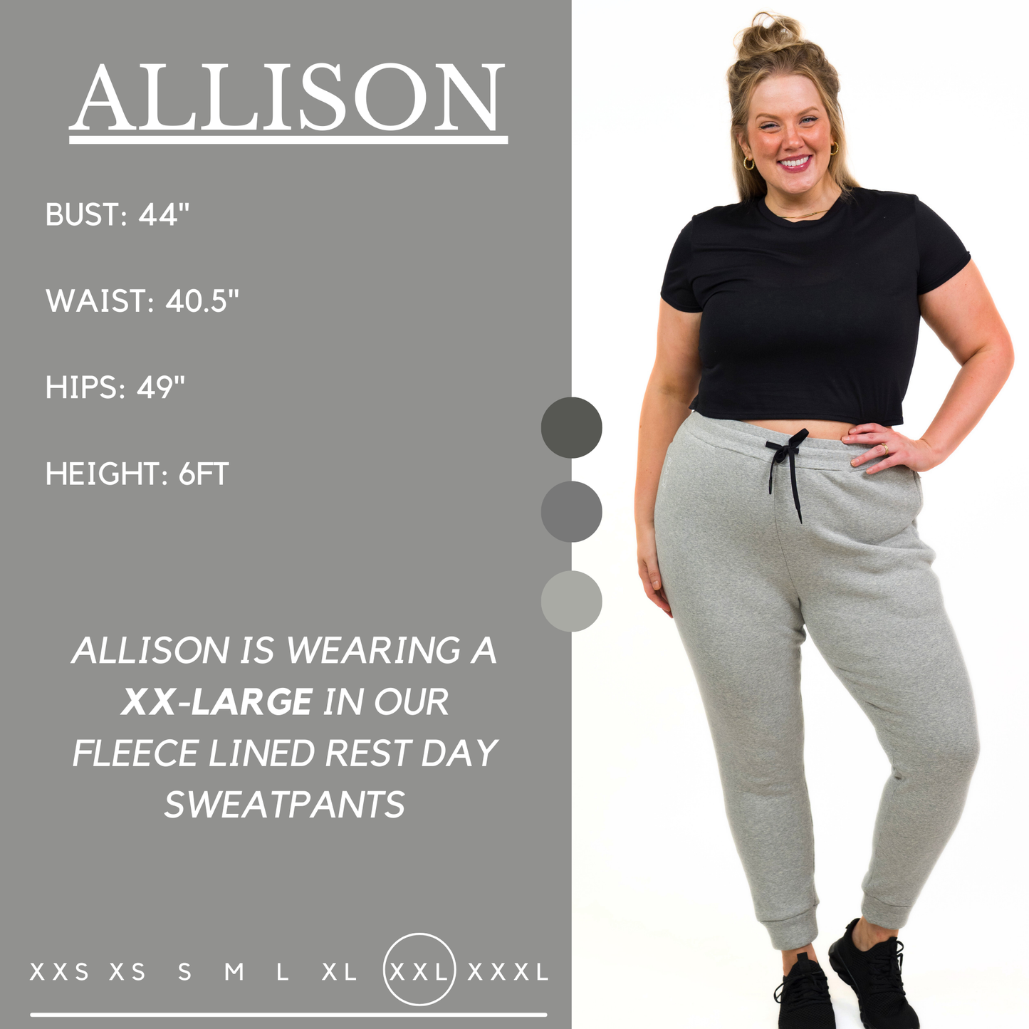 Rest Day Sweatpants | Fleece Lined | Grey