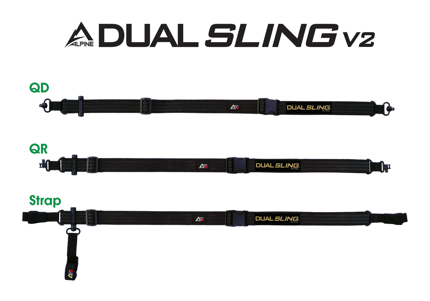 Alpine Dual Sling V2 – The Ultimate Double Shoulder Rifle Sling for Hunters