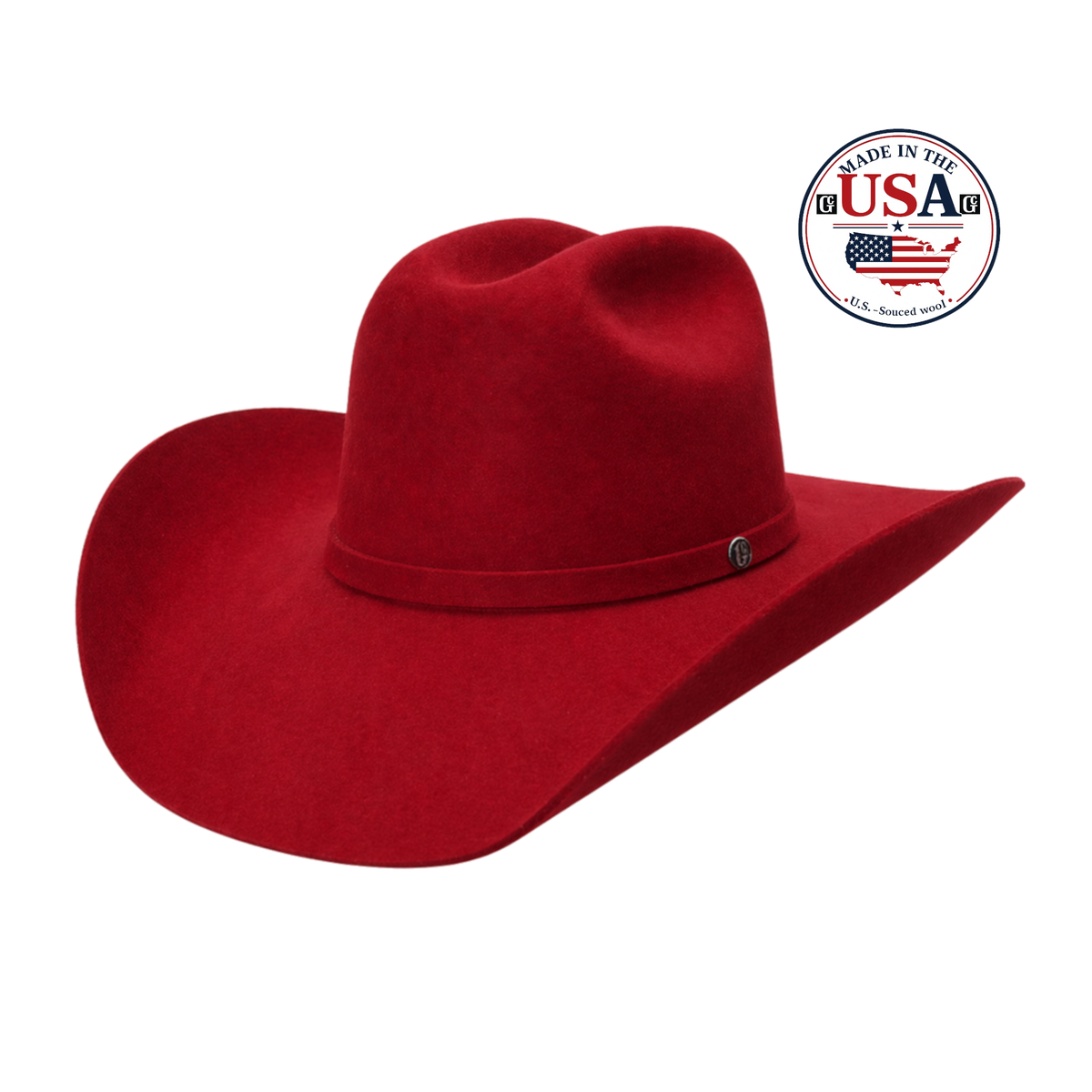 AMERICAN RED 5X WOOL USA
