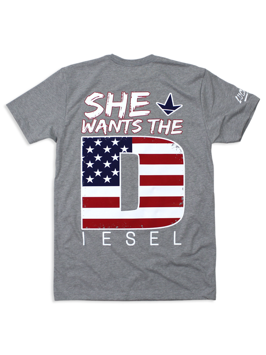 She Wants the Diesel Americana Tee