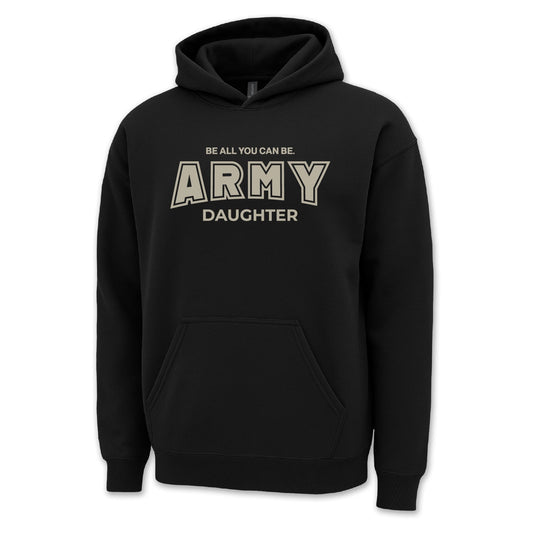 Army Daughter Hood (Black)
