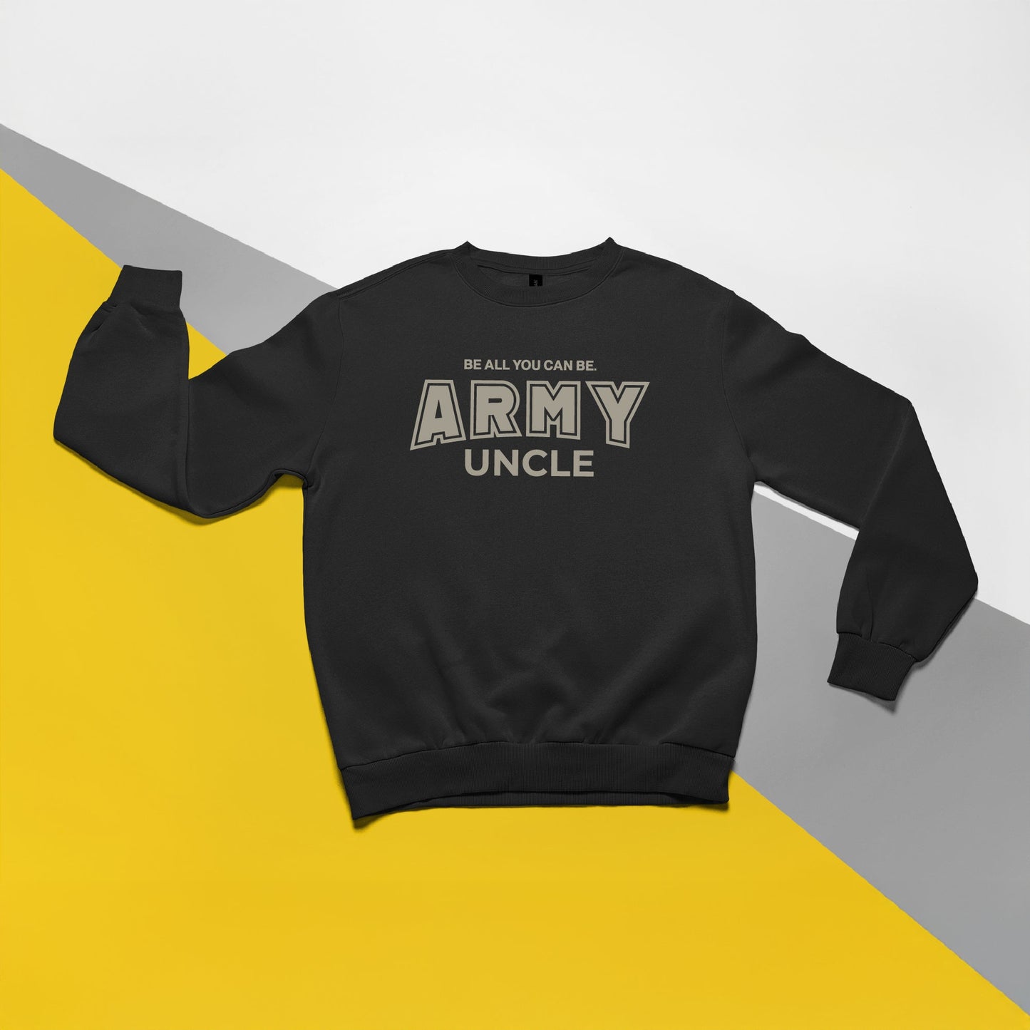 Army Uncle Crewneck (Black)