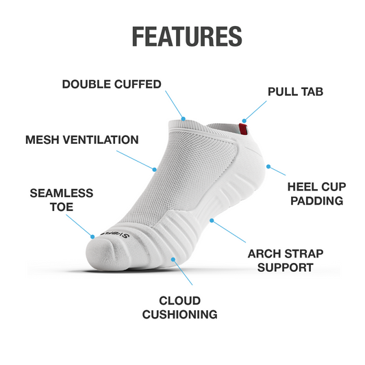 CloudFusion Athletic Cushioned Low Socks - Summer