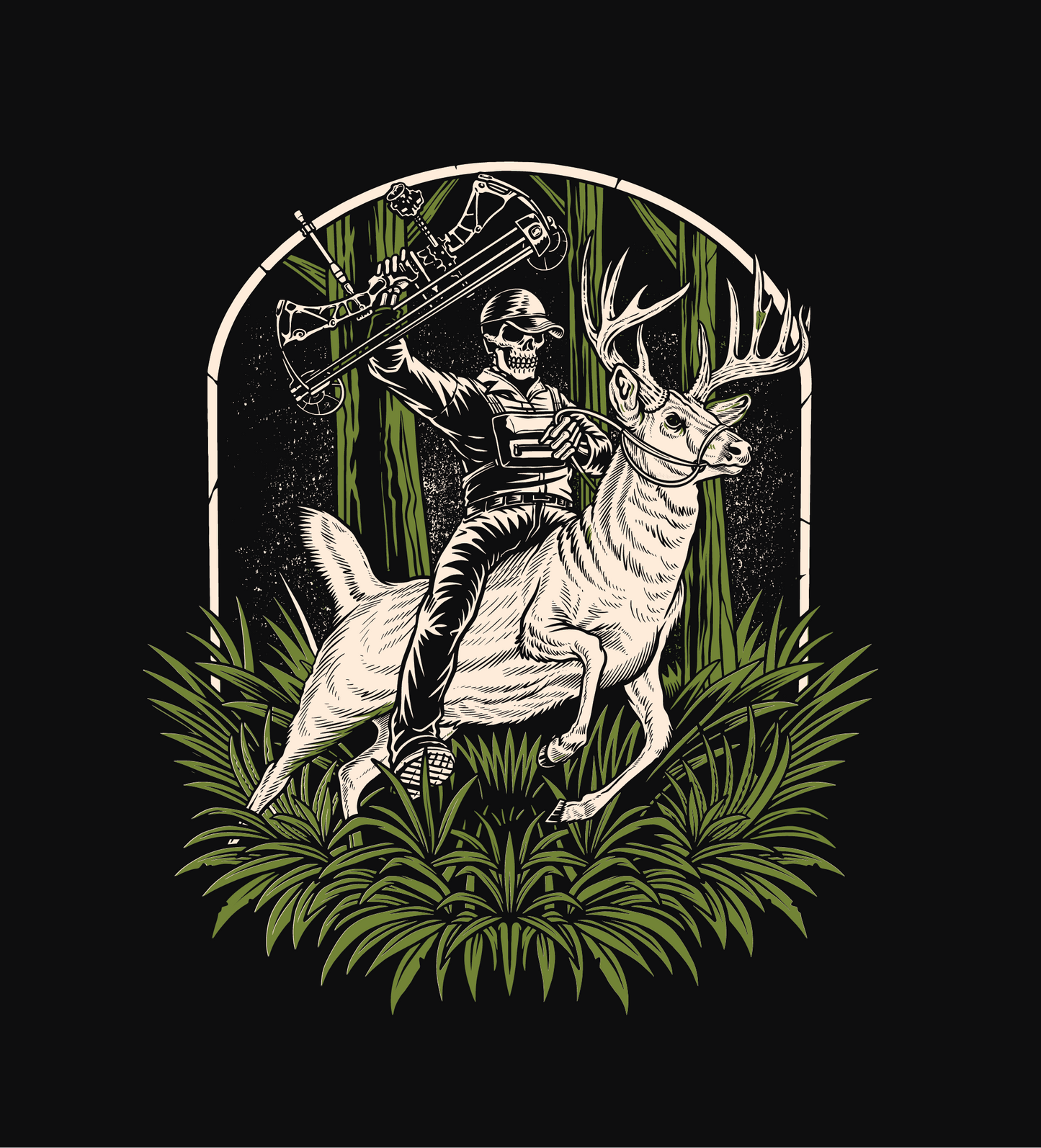 "Buck Wrangler" Tee