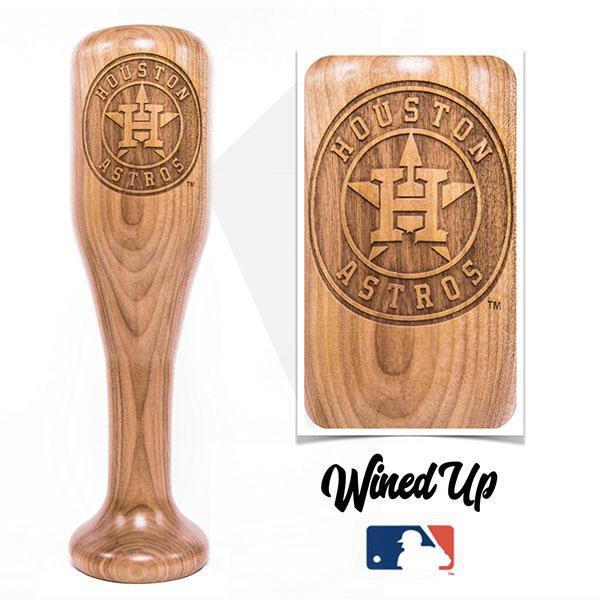 Houston Astros Wined Up® | Baseball Bat Wine Mug