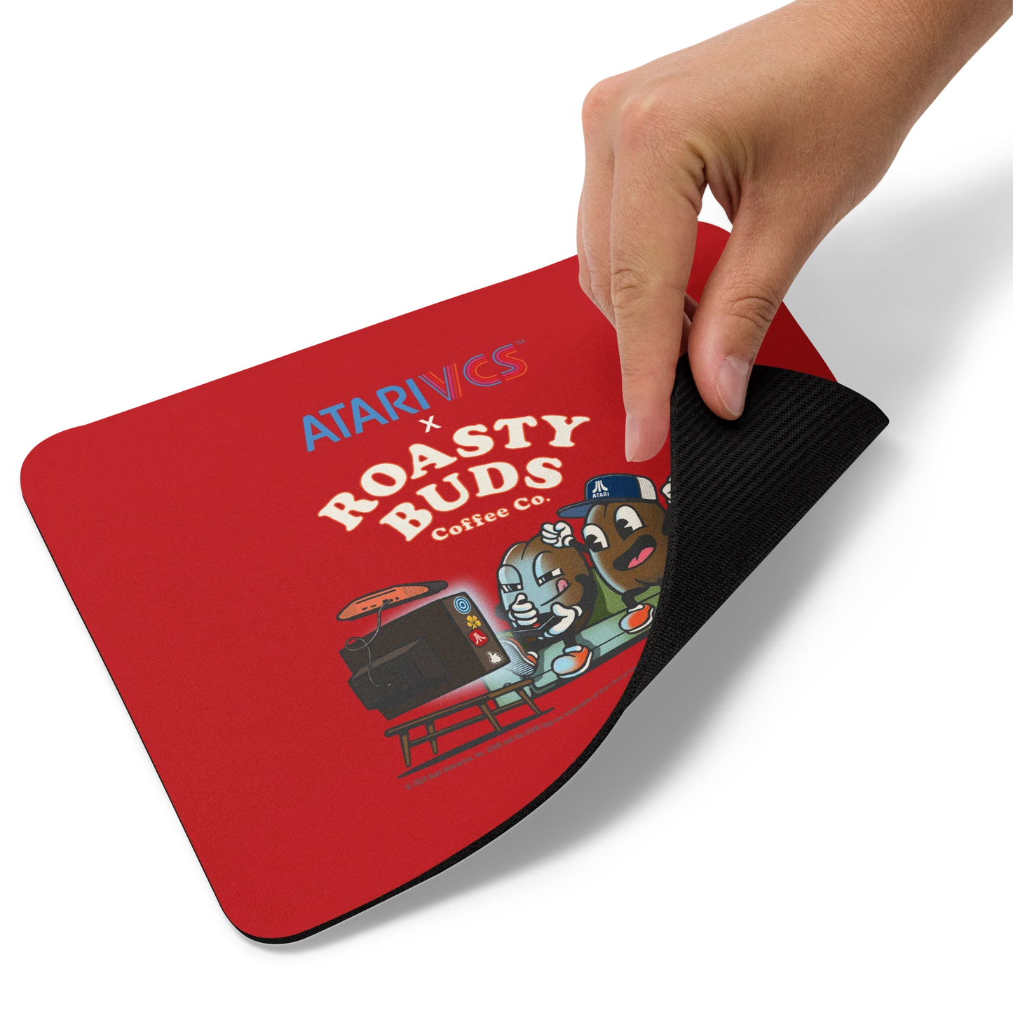 Atari VCS™ x Roasty Buds Mouse Pad (Red)