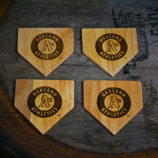 Oakland Athletics Dugout Mug® | Wood Coaster