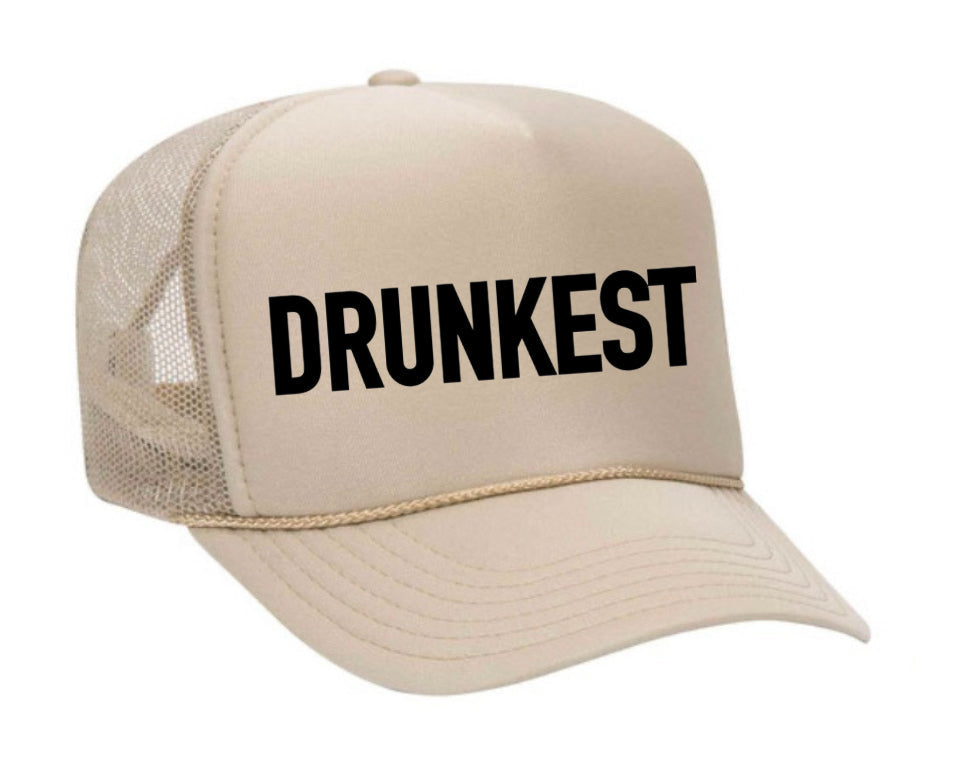 Drunkest Trucker Hat