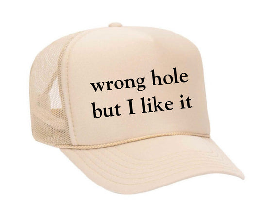 wrong hole but I like it