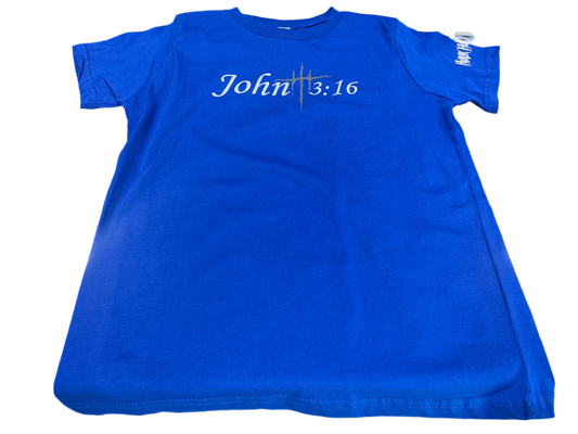 Blue John 3:16 Toddler T-Shirt