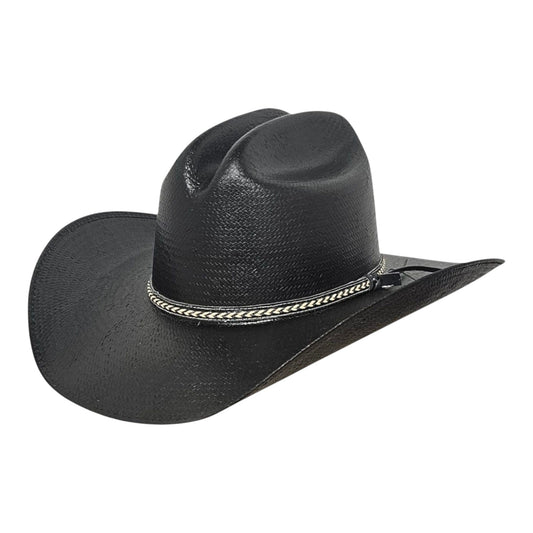 BACKROADS BLACK SHANTUNG STRAW 210