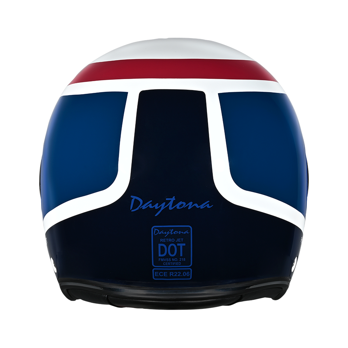 D.O.T. & ECE Daytona Retro Jet- W/ Patriot