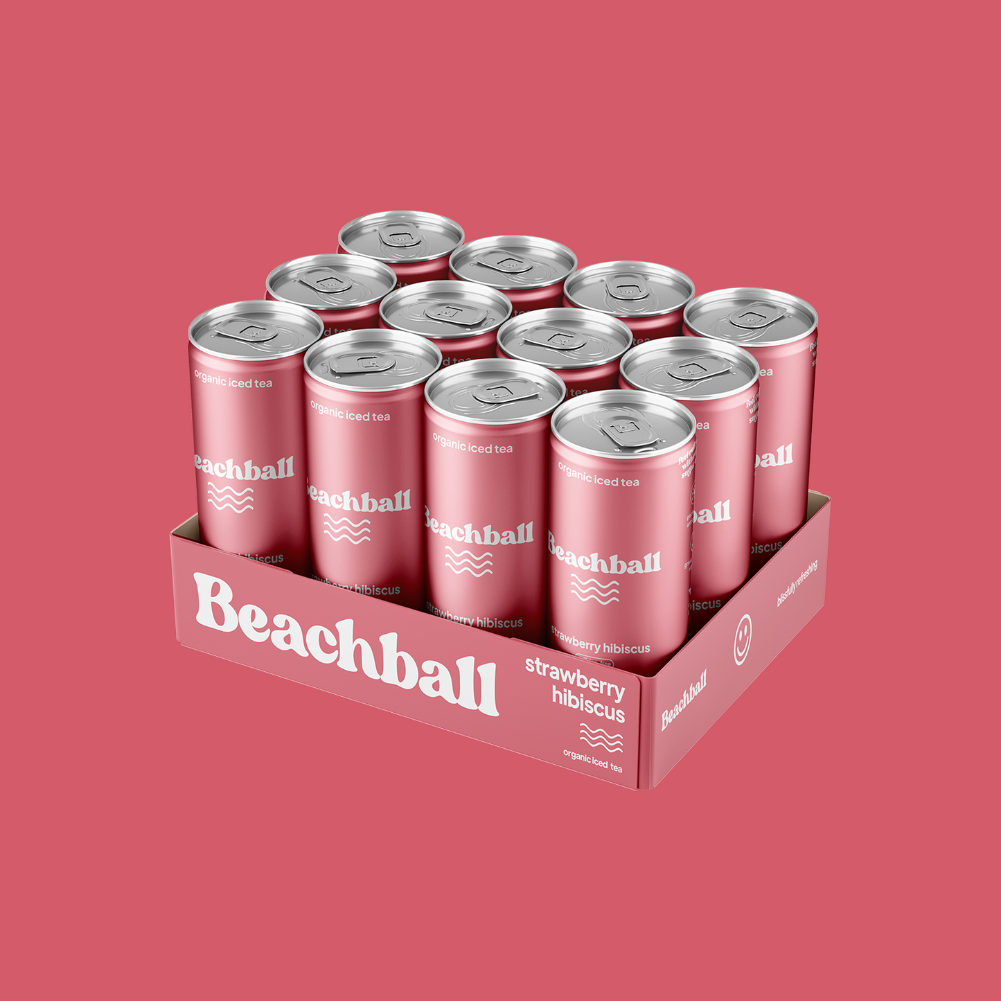 Organic Iced Tea [Strawberry Hibiscus]