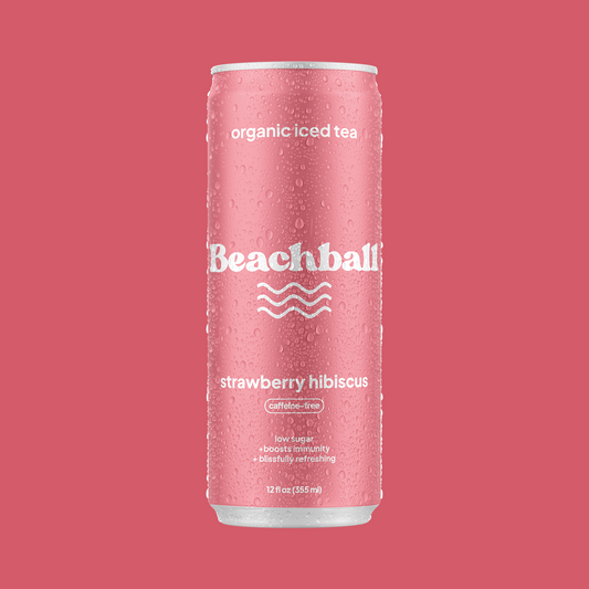 Organic Iced Tea [Strawberry Hibiscus]