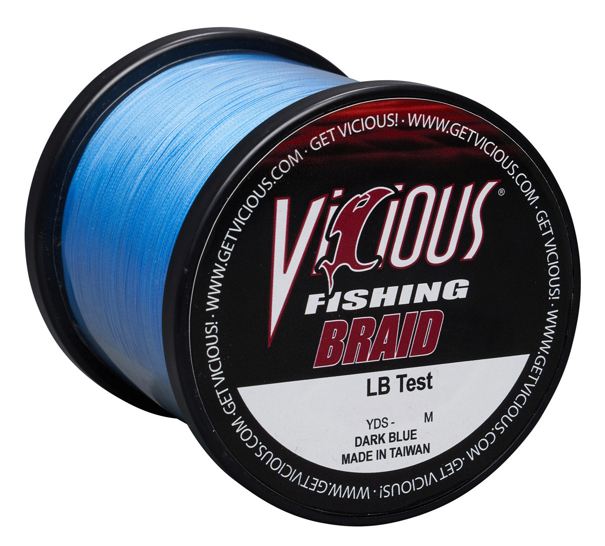 Vicious Standard Blue Braid - 150 Lb Test