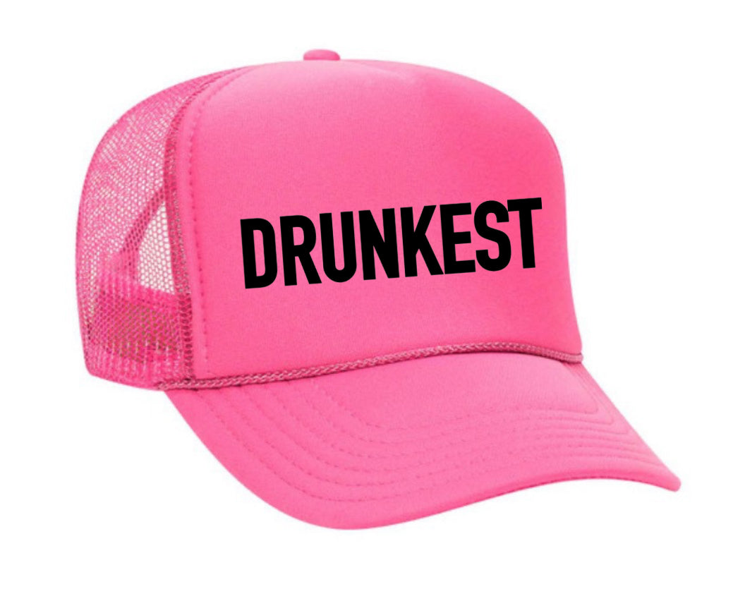Drunkest Trucker Hat