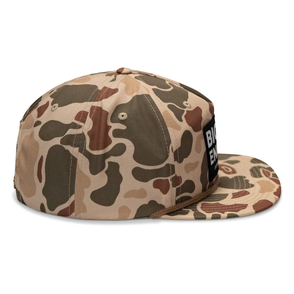Big Tit Energy Patch Flatbill Snapback Hat