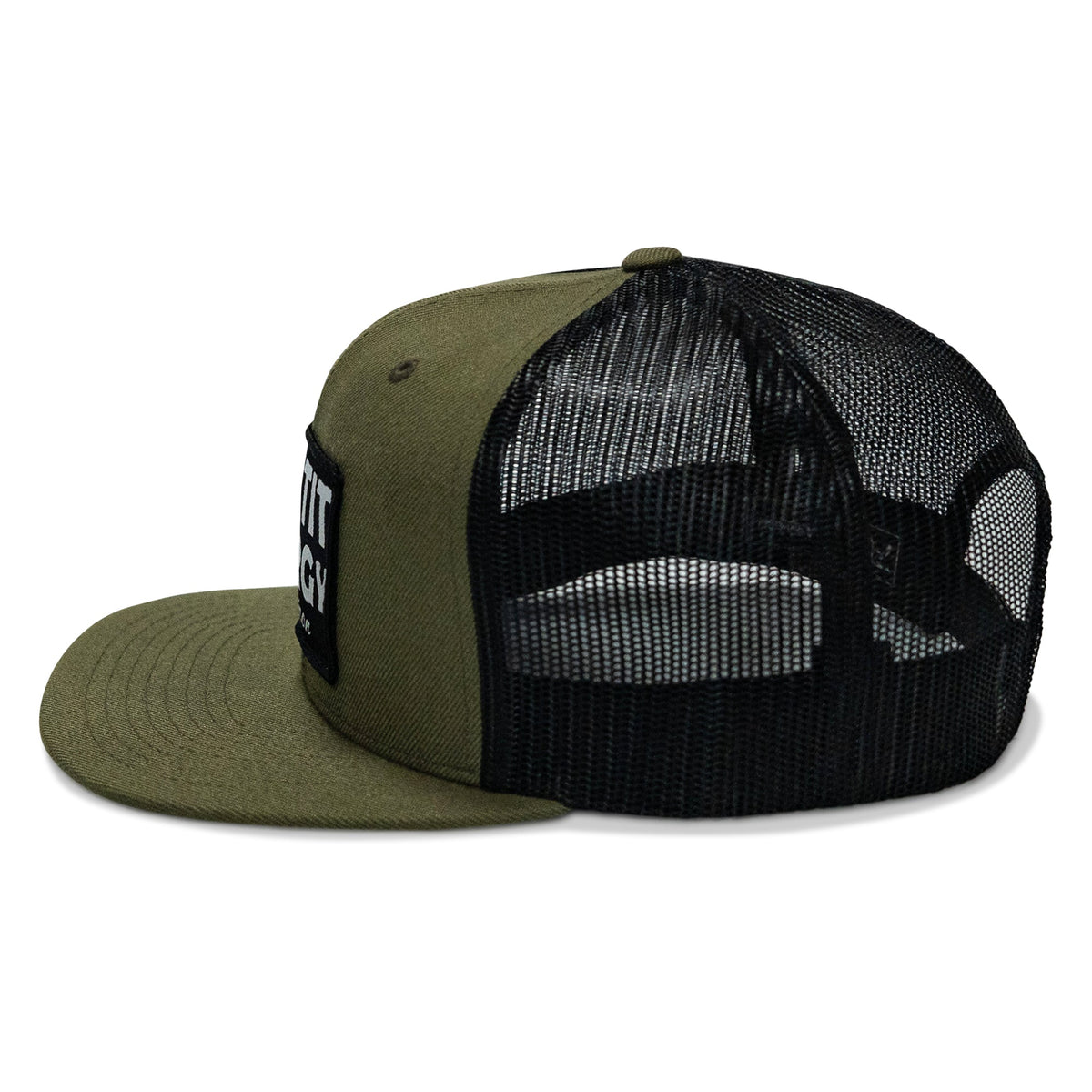 Big Tit Energy Patch Flatbill Snapback Hat