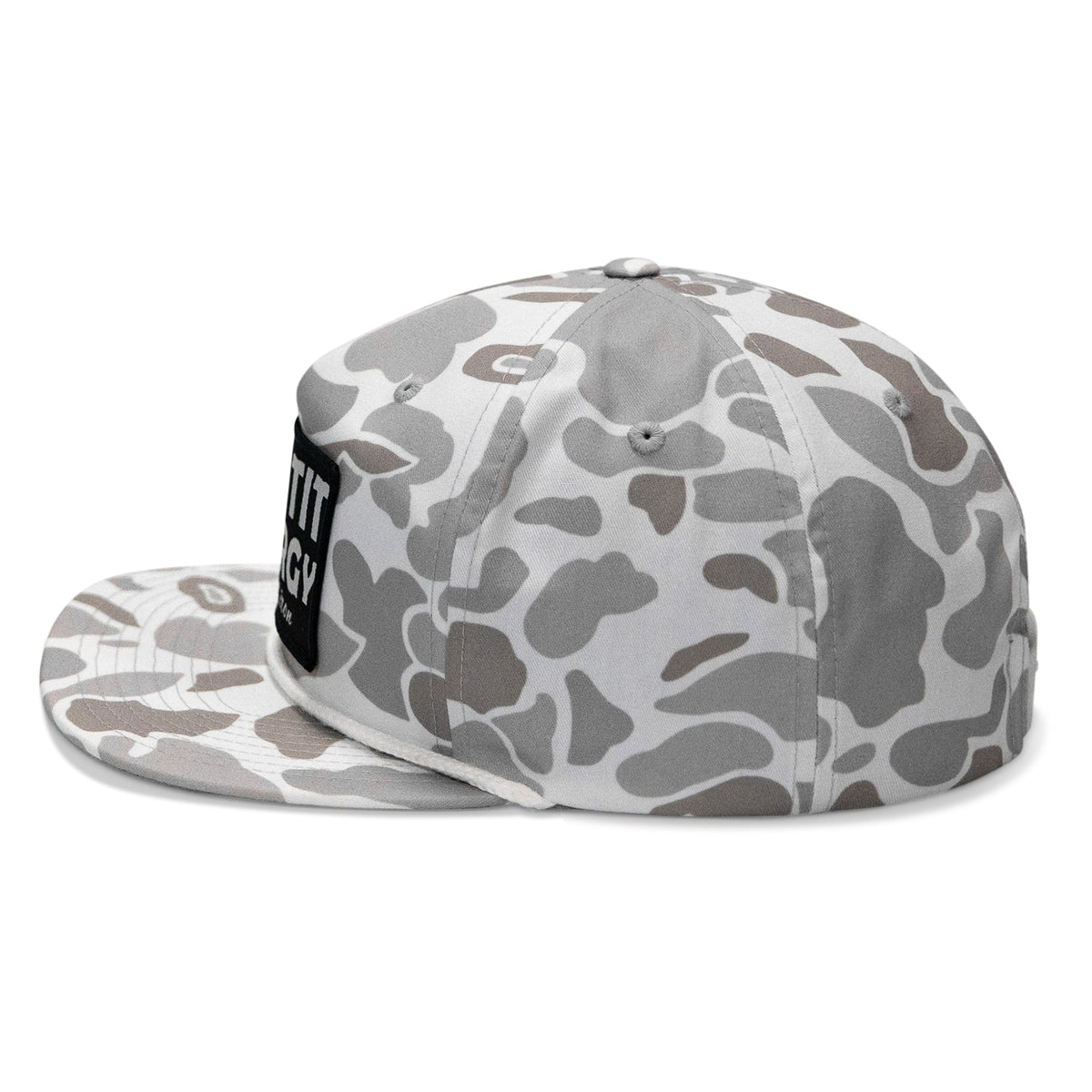 Big Tit Energy Patch Flatbill Snapback Hat