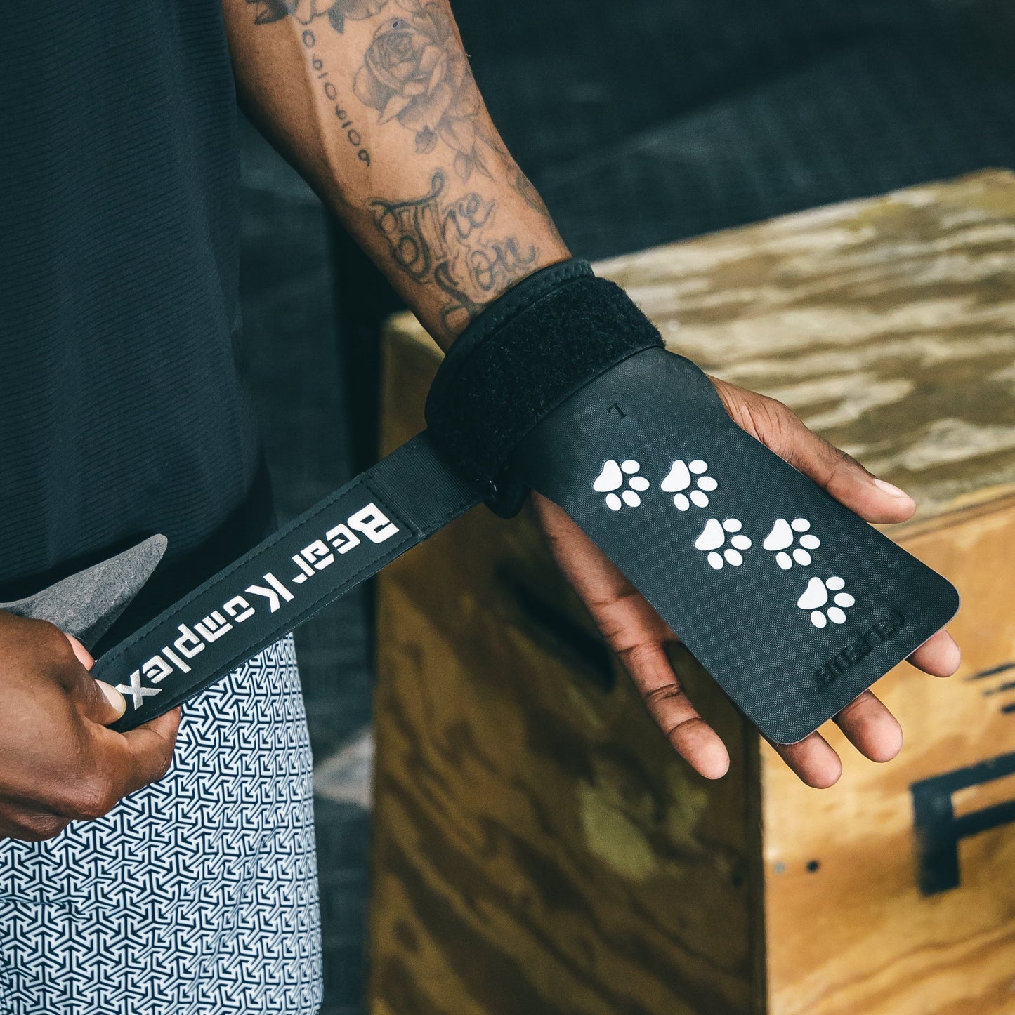 Paw Print by Lexi Neely - Black Diamond No Hole Speed Grips