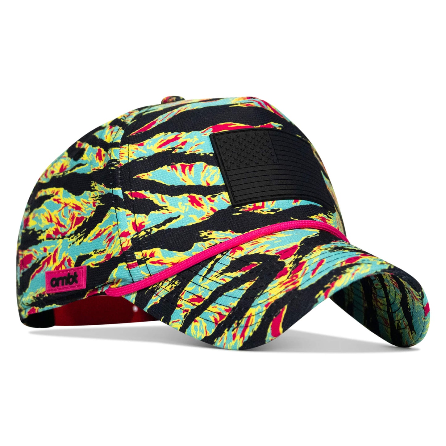 American Flag PVC Patch Waterproof Weekender Snapback