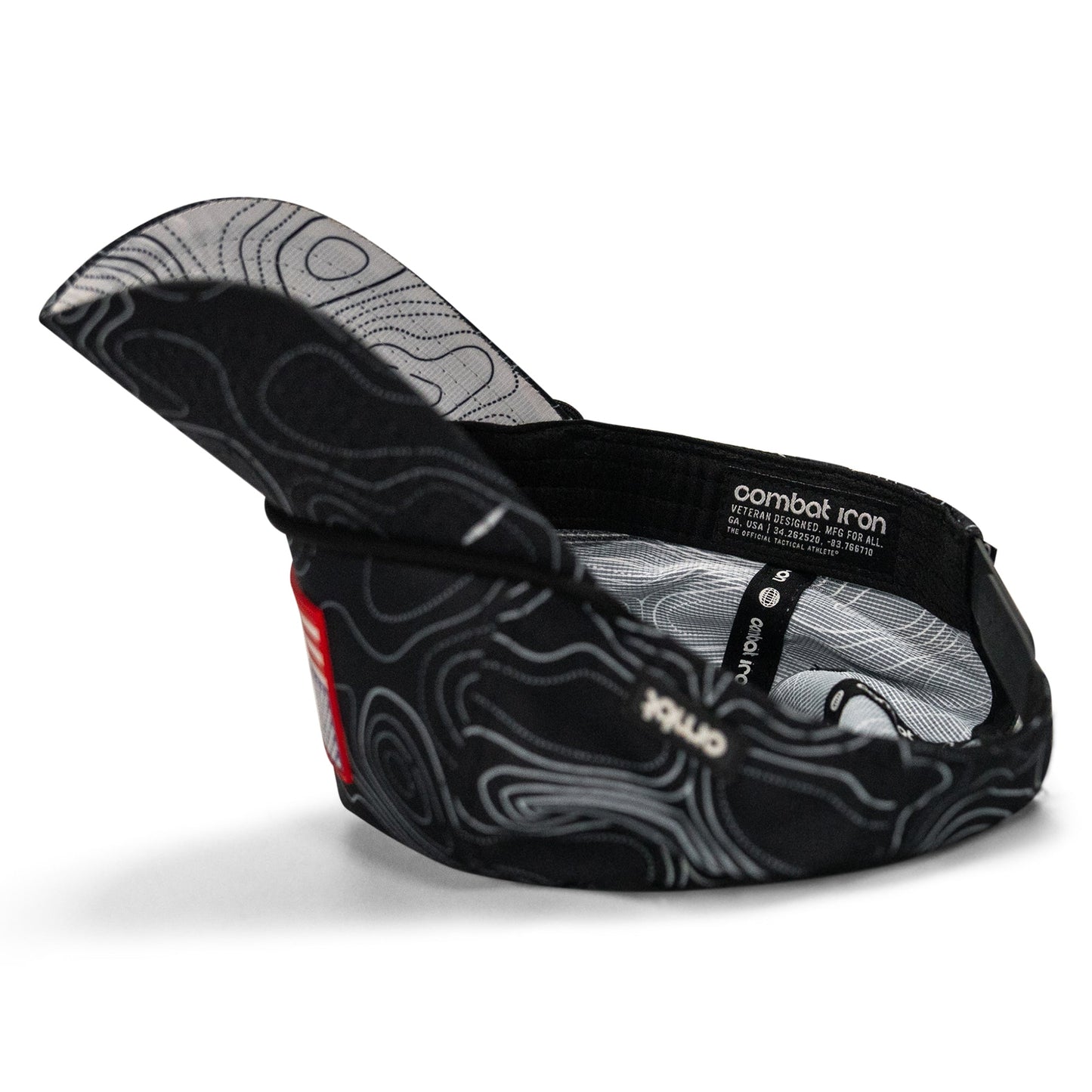 American Flag PVC Patch Waterproof Weekender Snapback